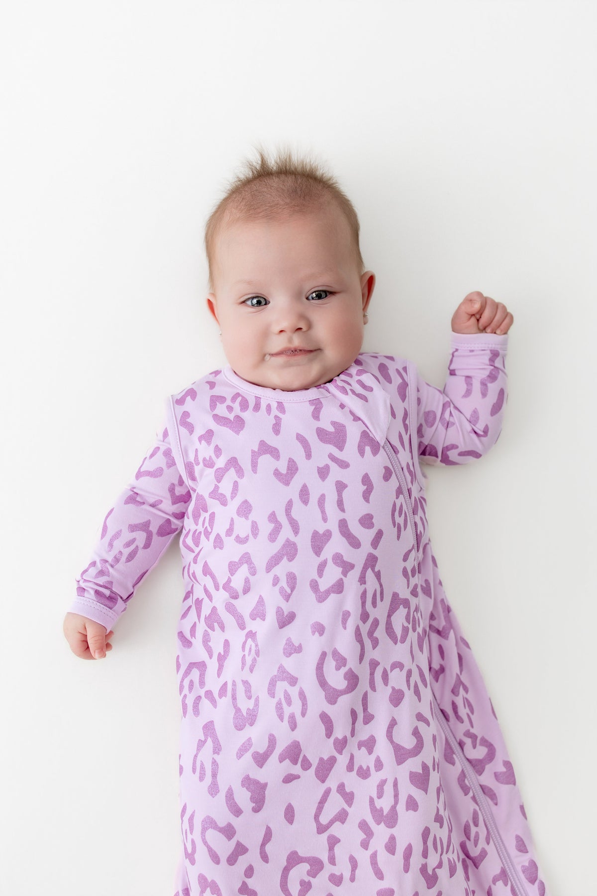 Sleep Bag in Thistle Leopard 0.5