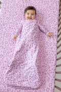 Sleep Bag in Thistle Leopard 1.0