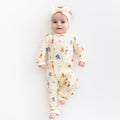 Zippered Romper in Winnie the Pooh Celebration
