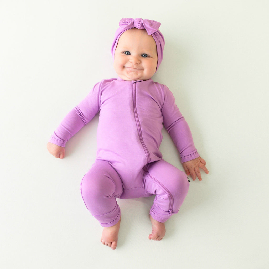 Zippered Romper in Poi