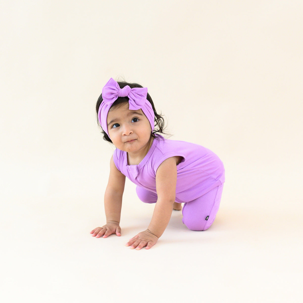 Zippered Sleeveless Romper in Poi