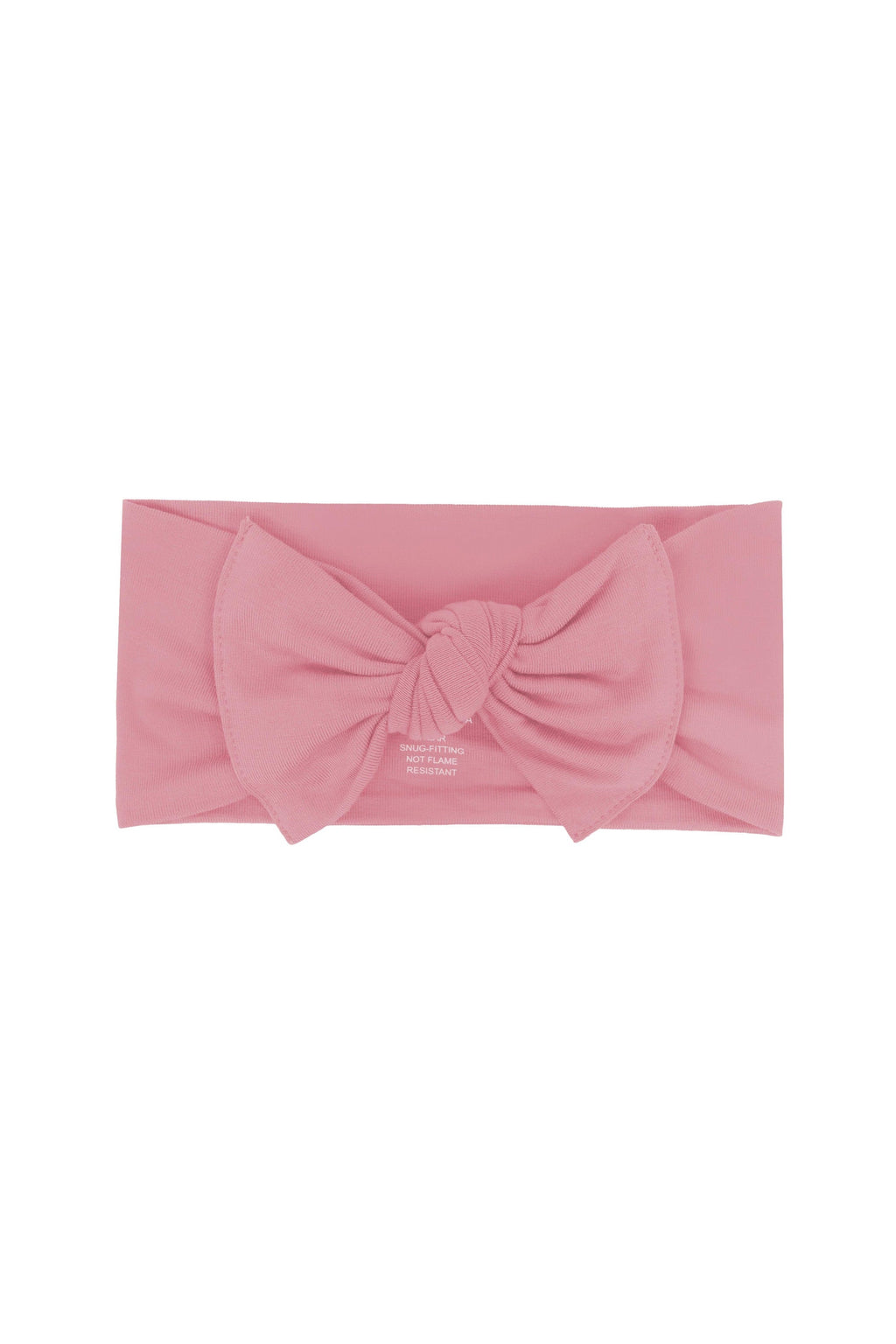 Knotted Bow Headband in Apple Blossom