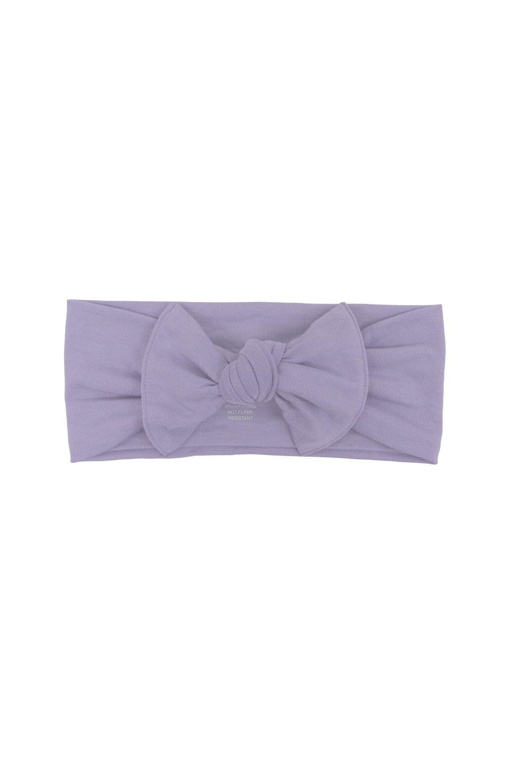 Knotted Bow Headband in Taro