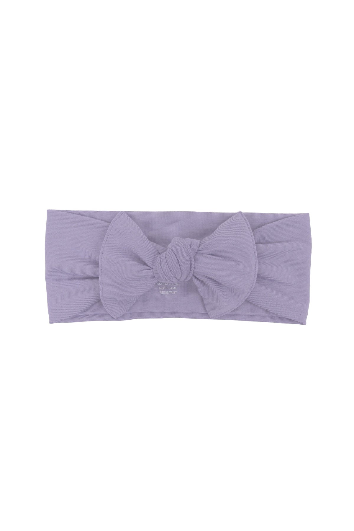 Knotted Bow Headband in Taro