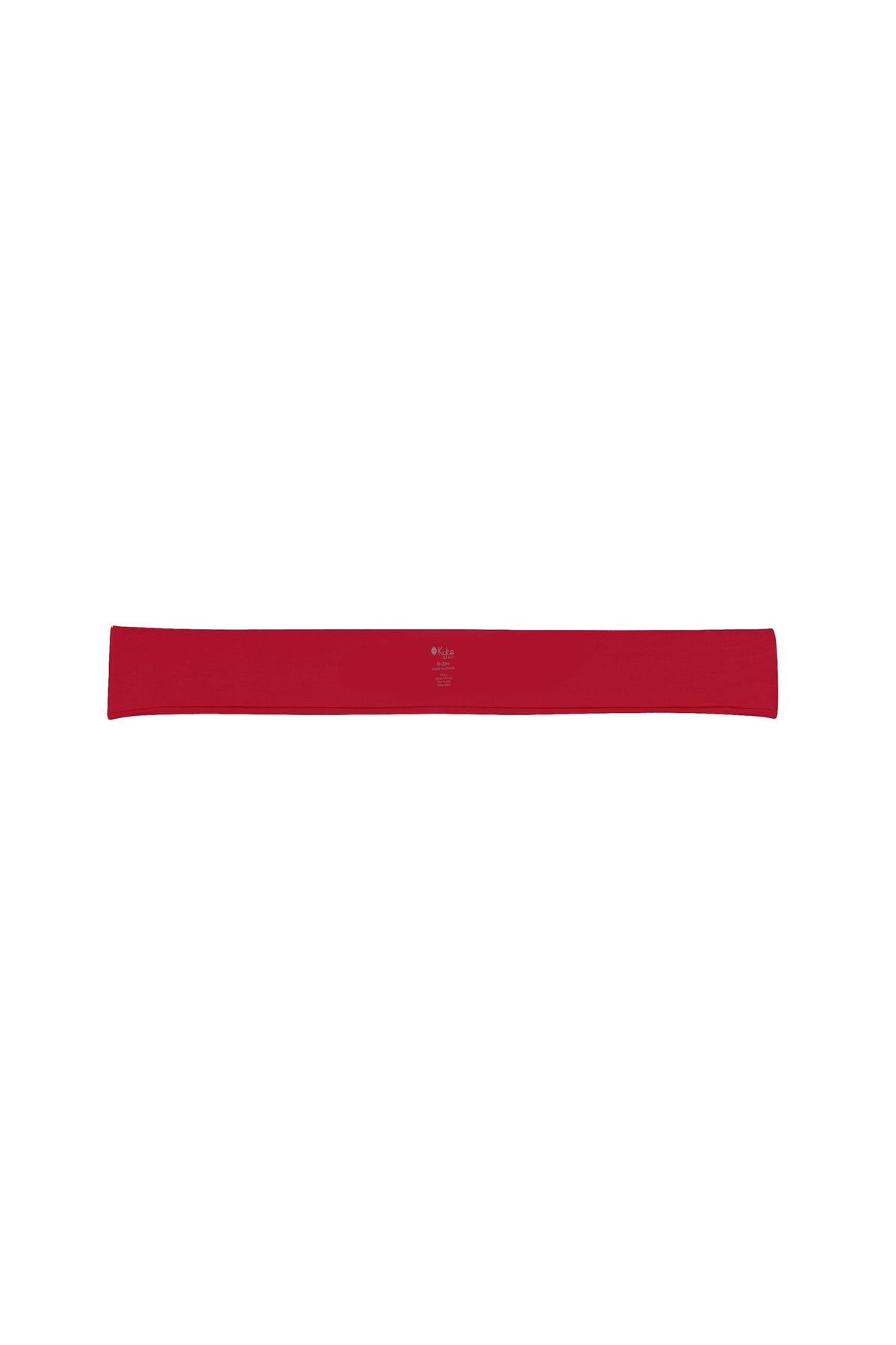 Knotted Bow Headband in Cardinal