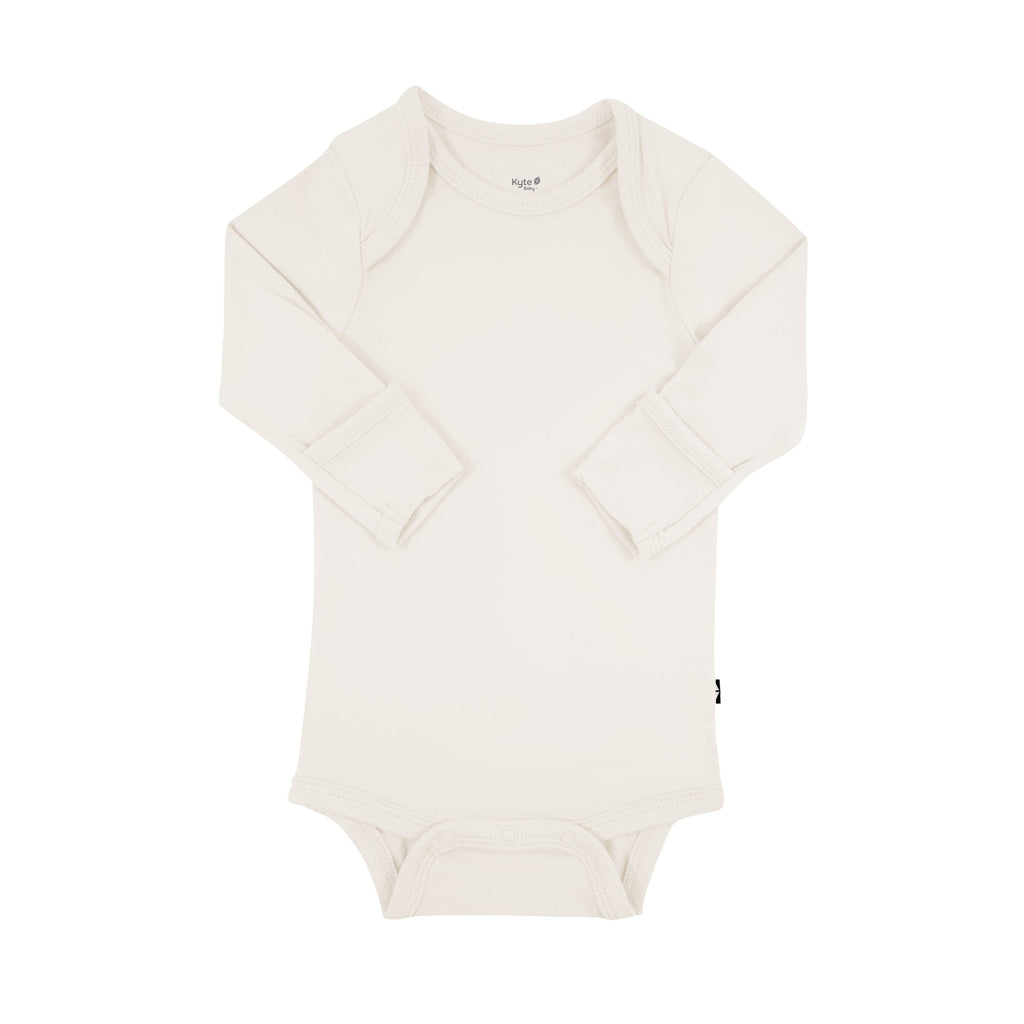 Long Sleeve Bodysuit in Oat