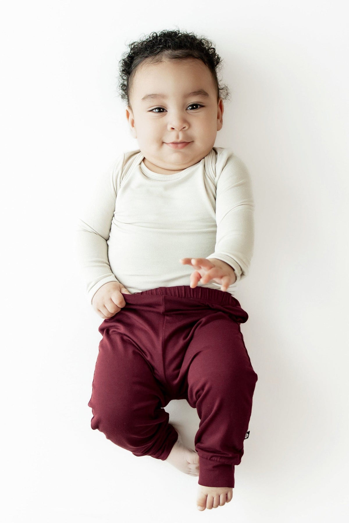 Pant in Burgundy