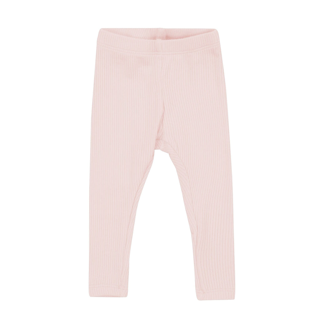 Ribbed Leggings in Blush