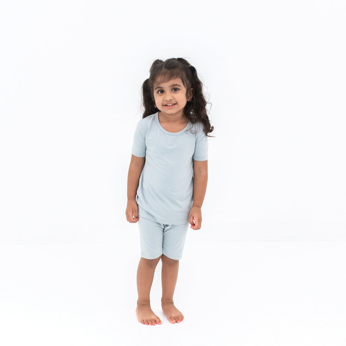Short Sleeve Pajamas in Fog