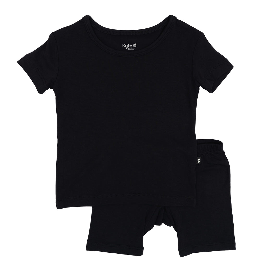 Short Sleeve Pajamas in Midnight