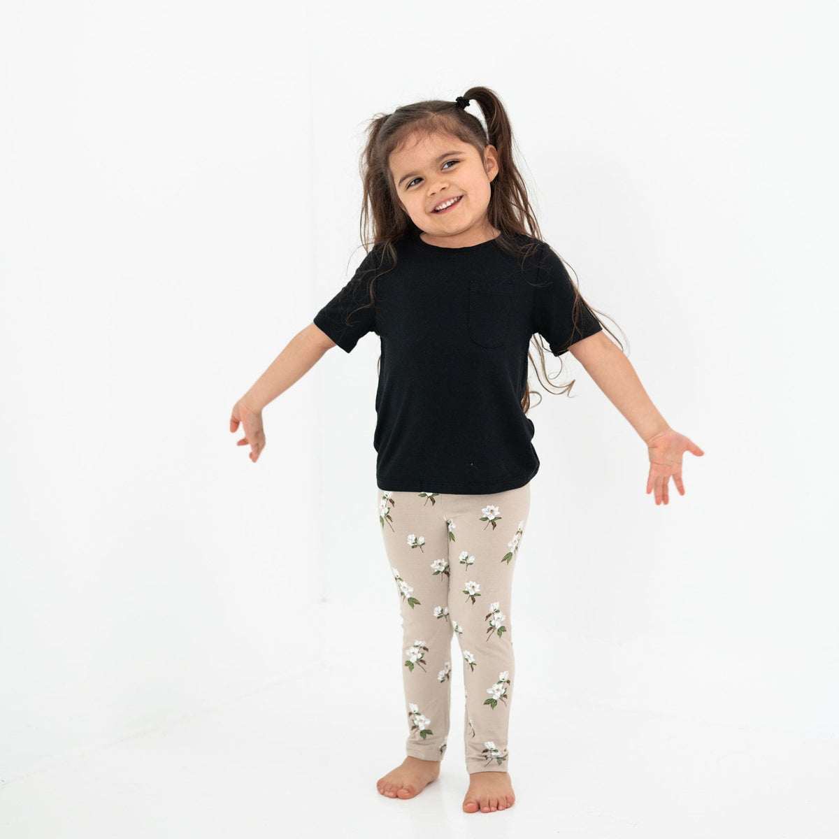 Toddler Crew Neck Tee in Midnight