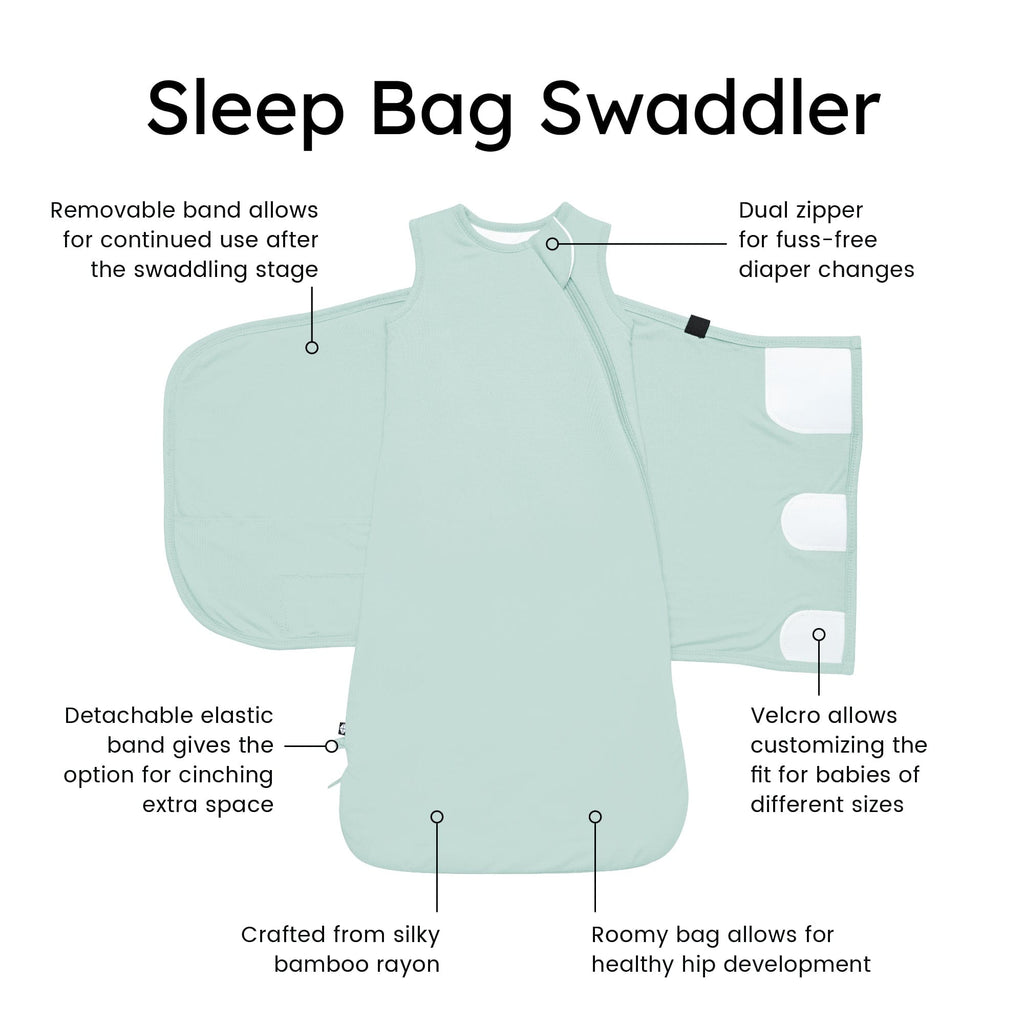Sleep Bag Swaddler in Sage 1.0