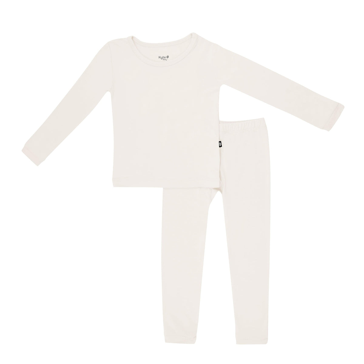 Long Sleeve Pajamas in Oat