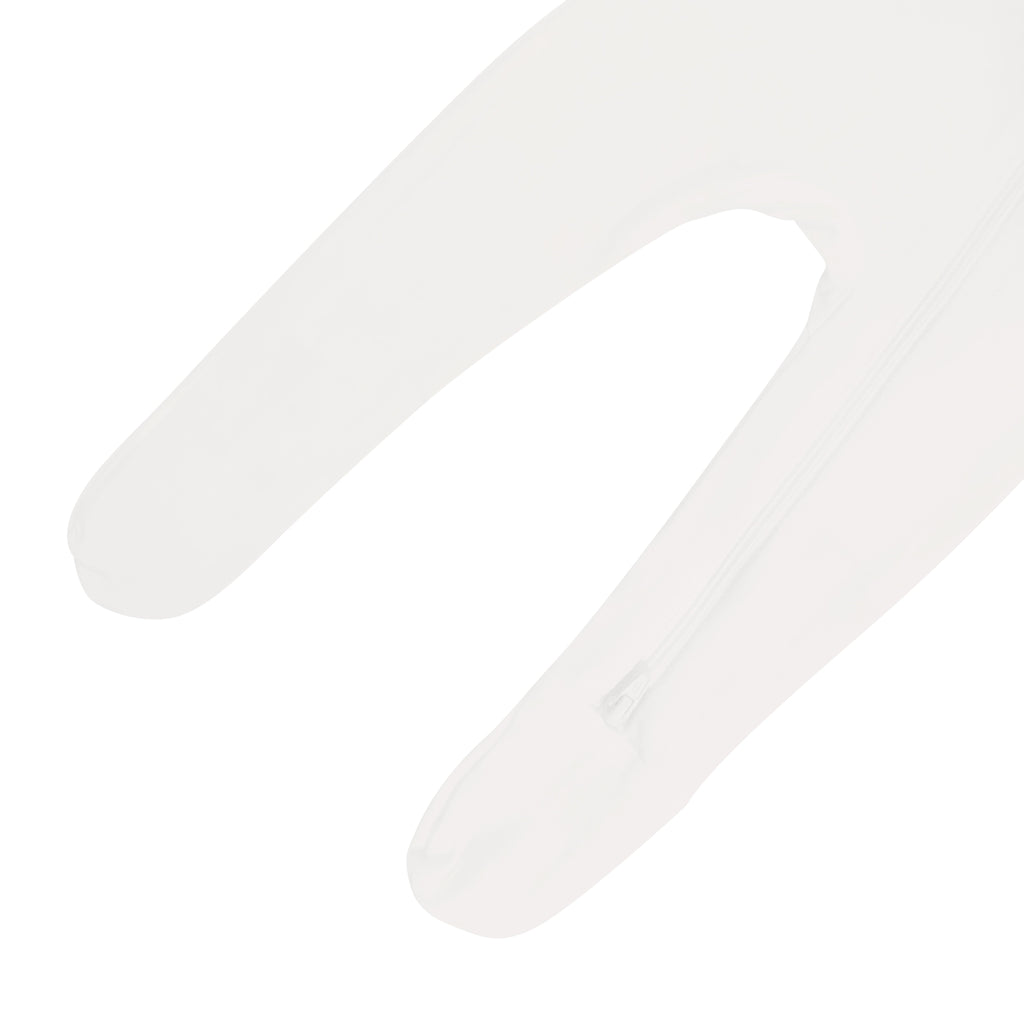 Zippered Footie in Cloud