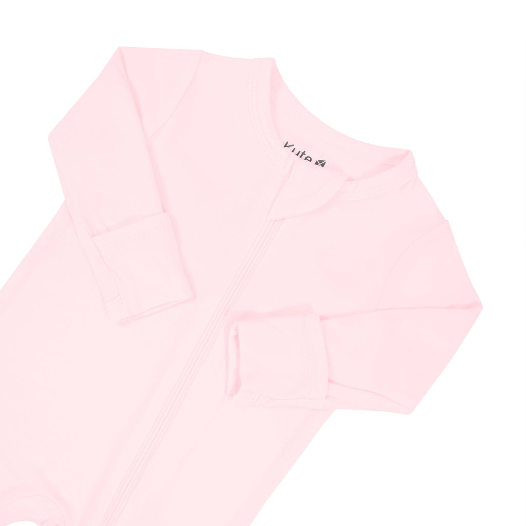 Zippered Footie in Sakura