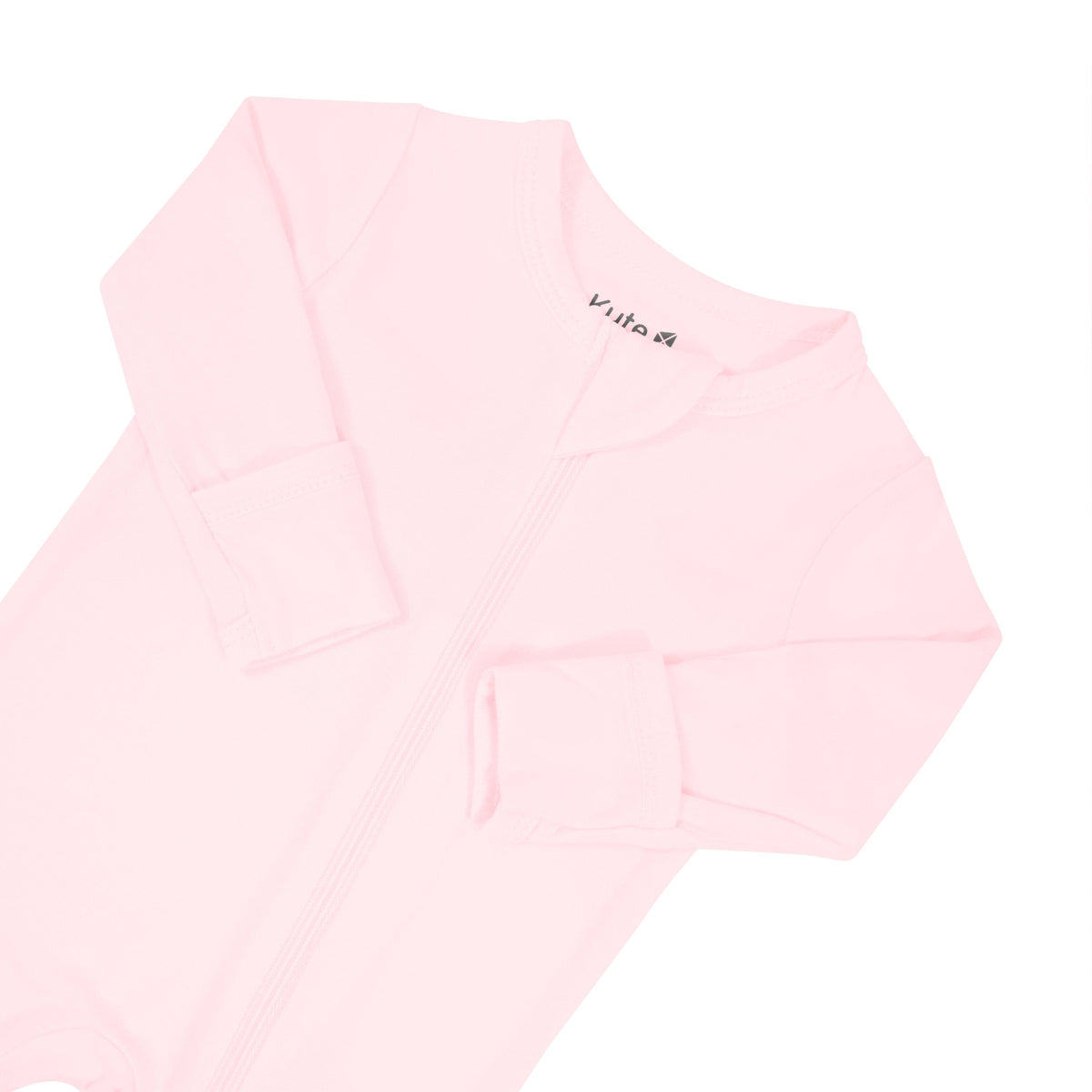 Zippered Footie in Sakura